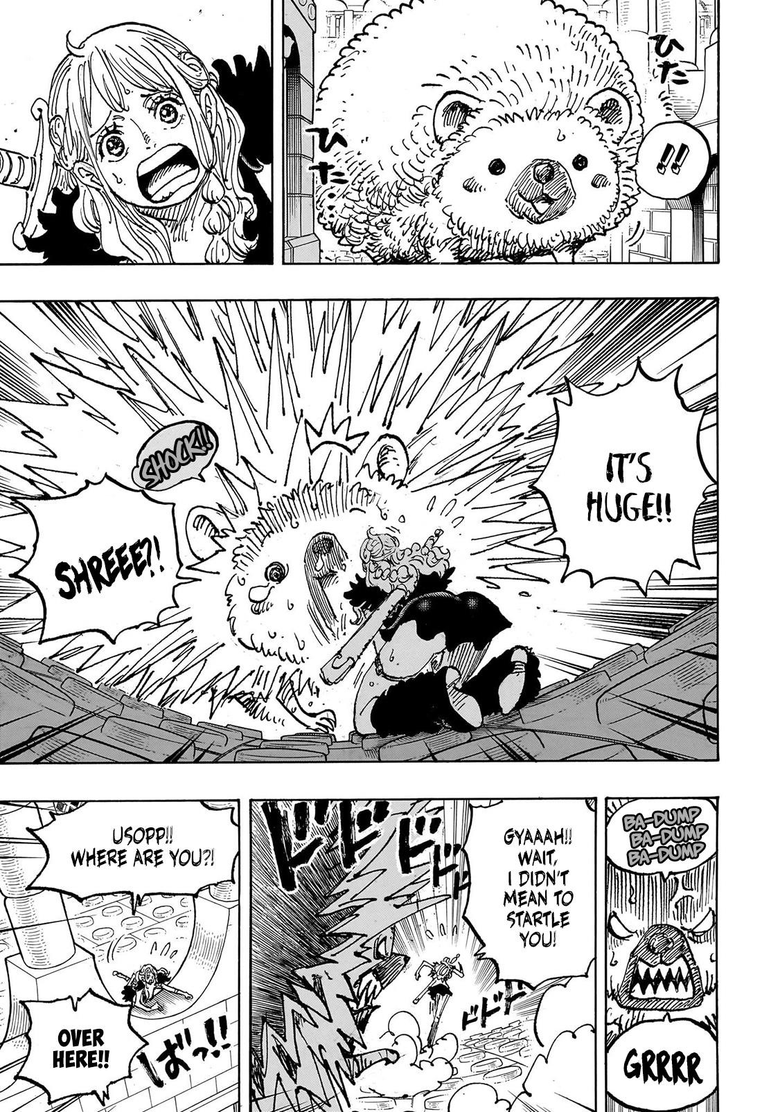 One Piece Chapter 1127 - Page 5 in English