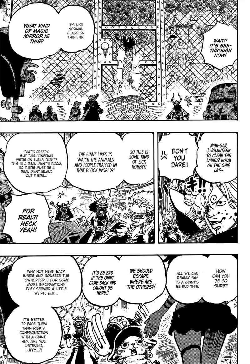 One Piece Chapter 1128 - Page 11 in English