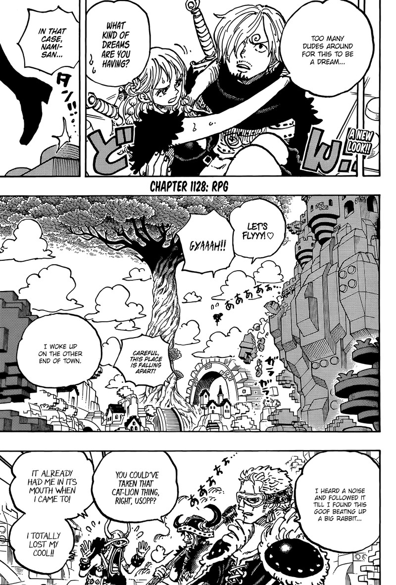 One Piece Chapter 1128 - Page 3 in English