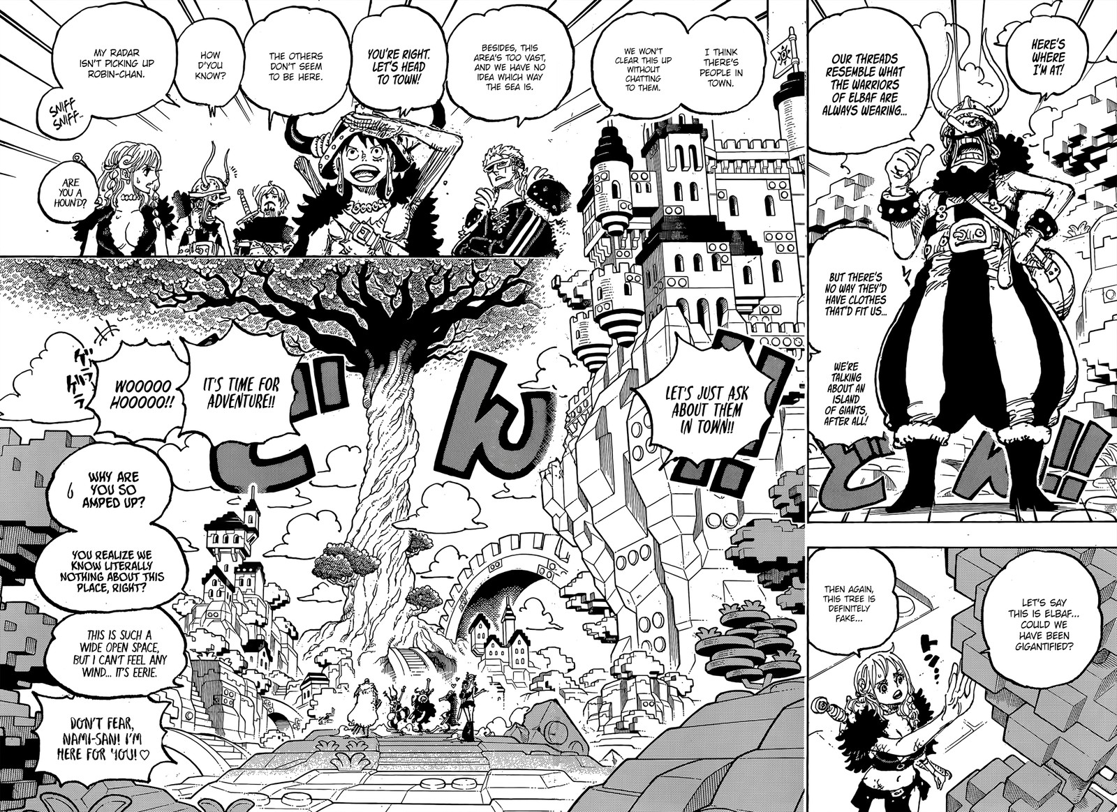 One Piece Chapter 1128 - Page 4 in English