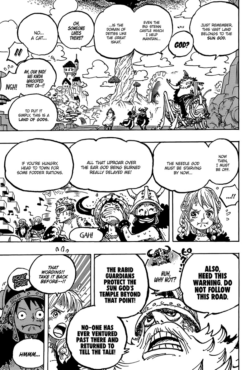 One Piece Chapter 1128 - Page 6 in English