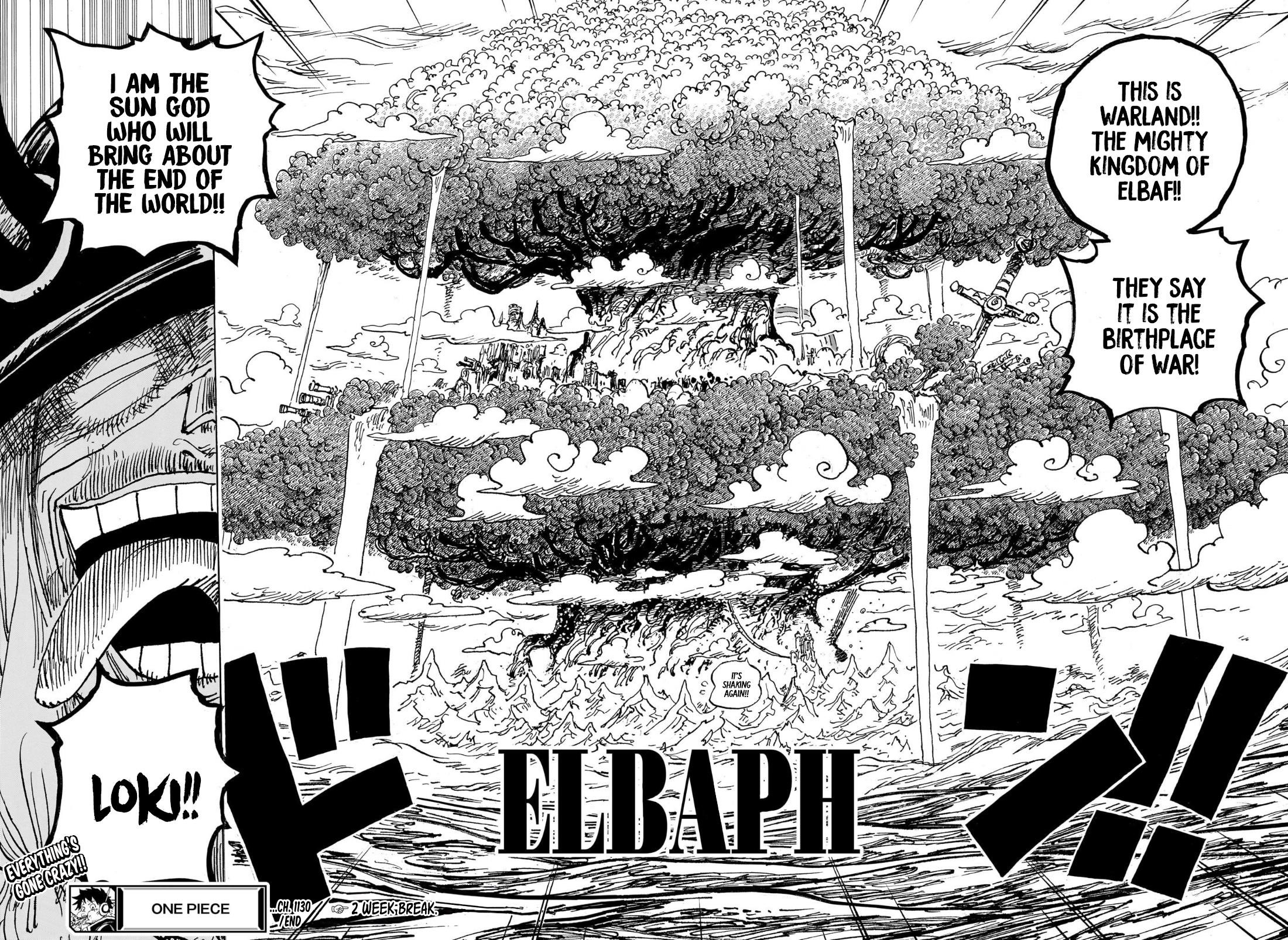 One Piece Chapter 1130 - Page 13 in English