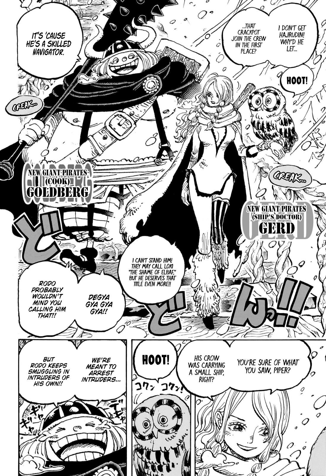 One Piece Chapter 1130 - Page 4 in English