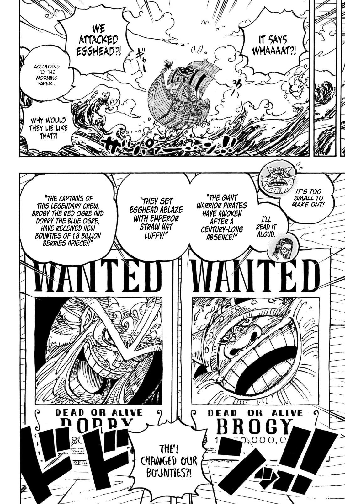 One Piece Chapter 1130 - Page 8 in English