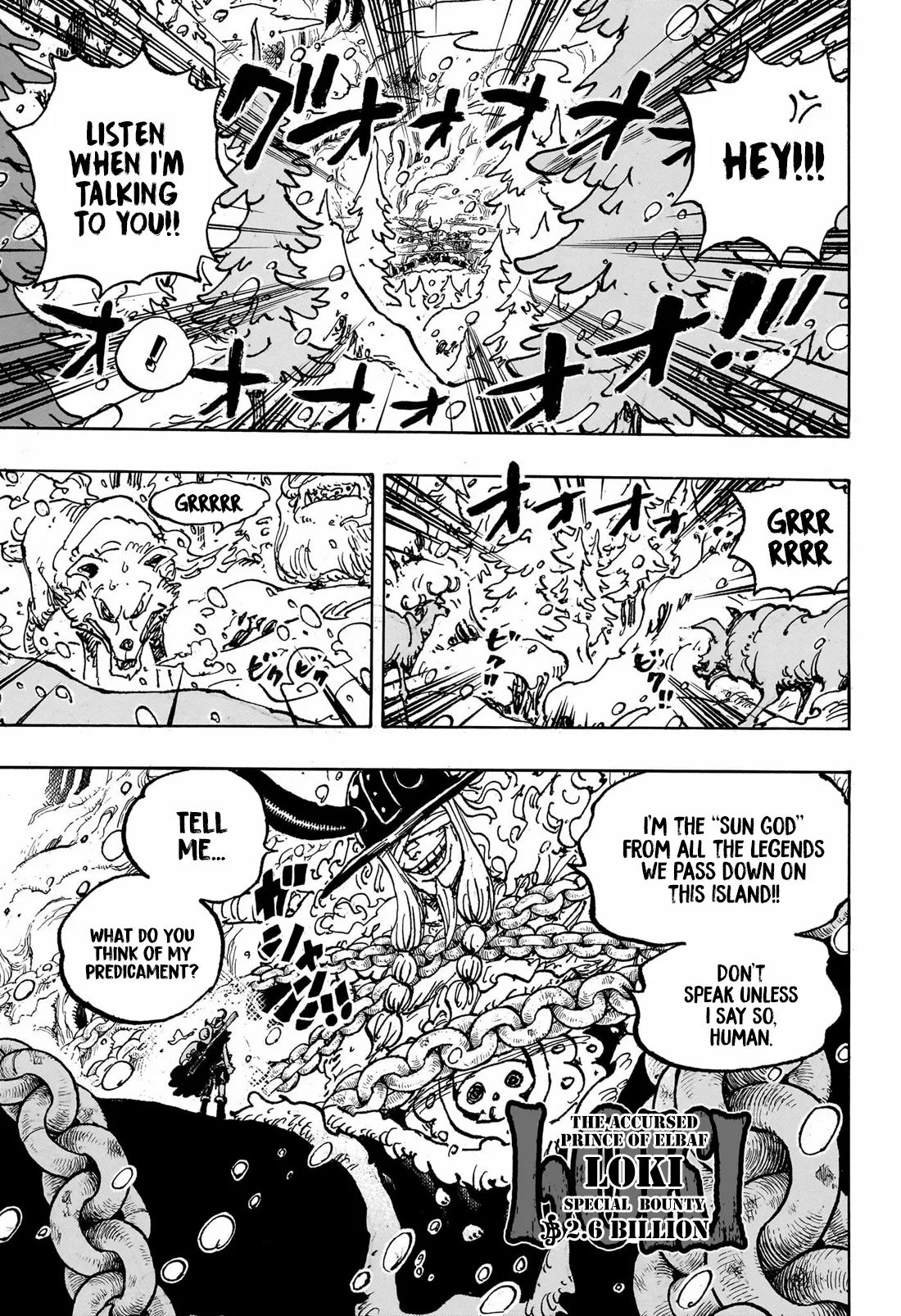 One Piece Chapter 1131 - Page 3 in English