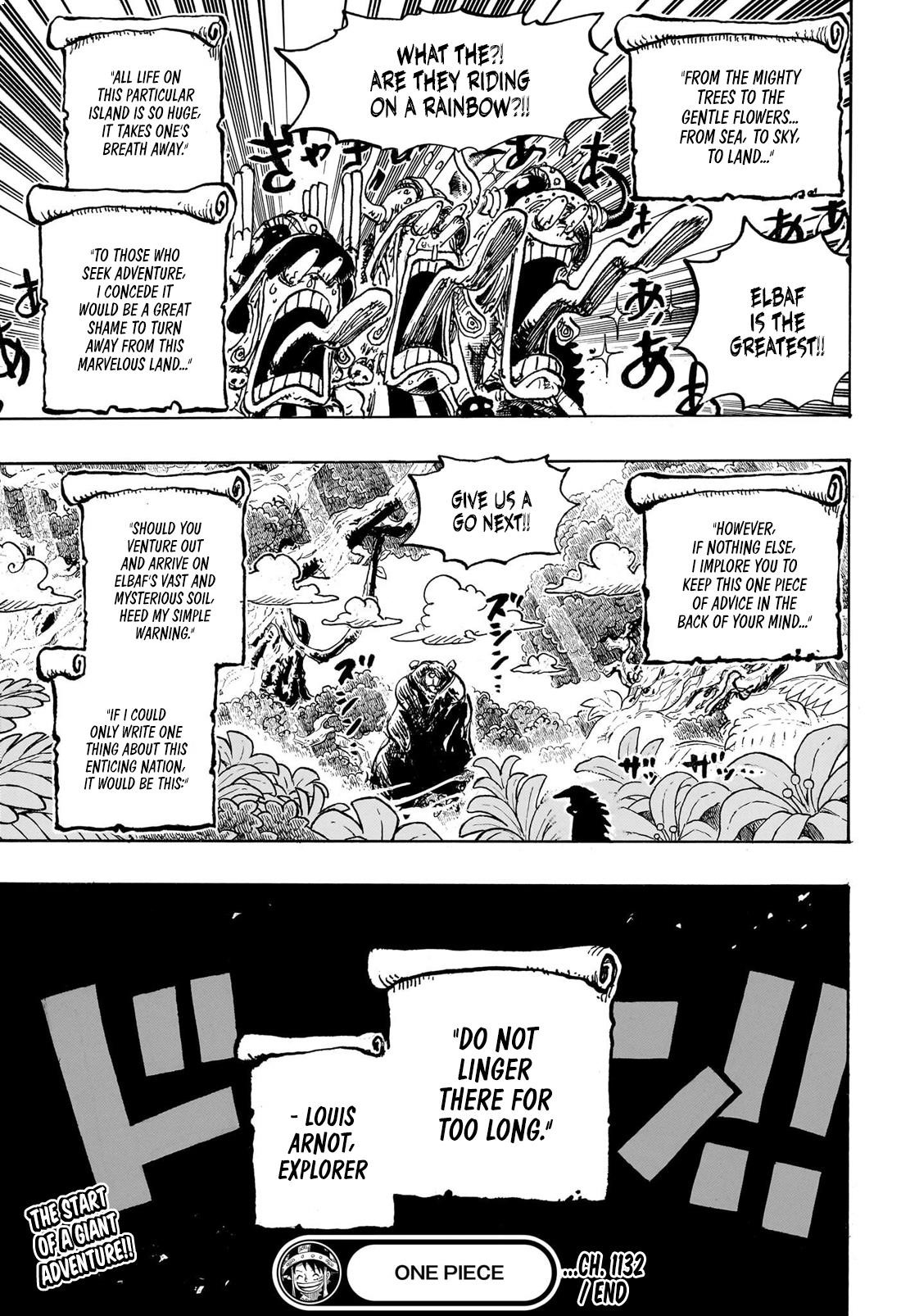 One Piece Chapter 1132 - Page 15 in English