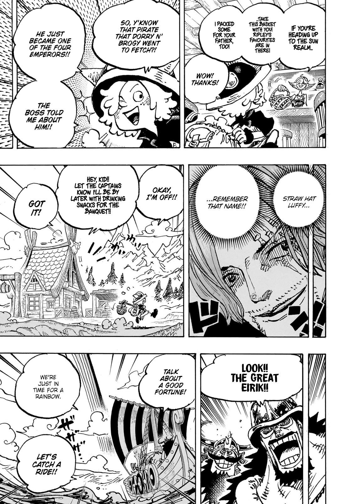 One Piece Chapter 1132 - Page 3 in English