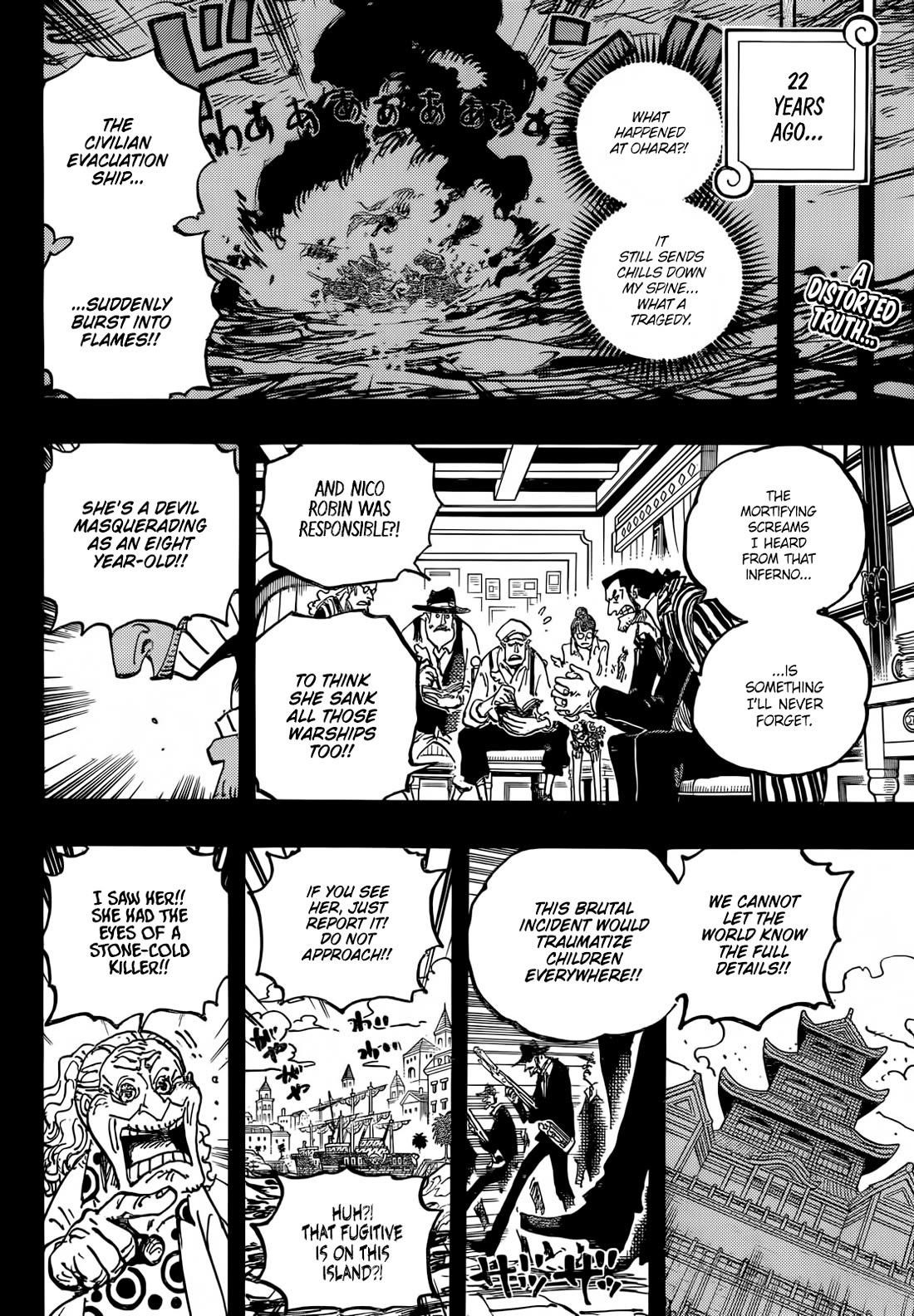 One Piece Chapter 1133 - Page 3 in English