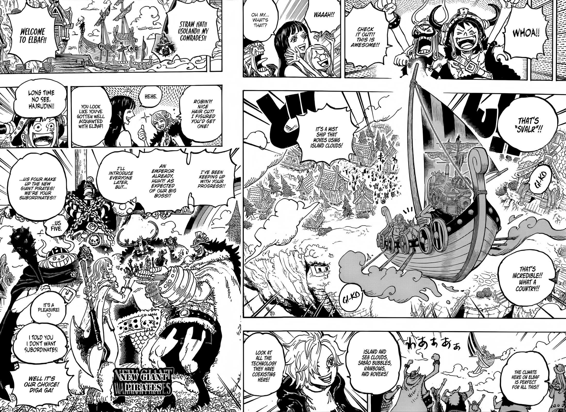 One Piece Chapter 1133 - Page 7 in English