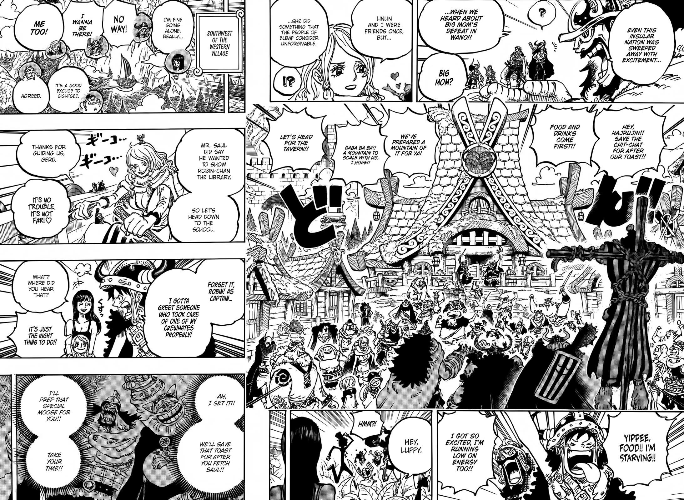 One Piece Chapter 1133 - Page 8 in English