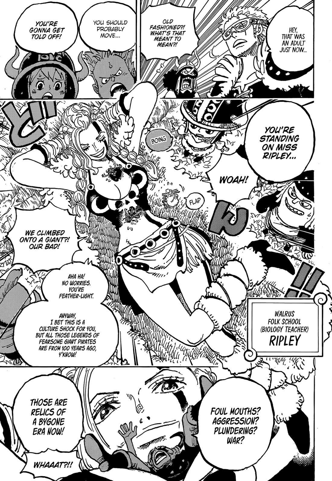 One Piece Chapter 1134 - Page 10 in English