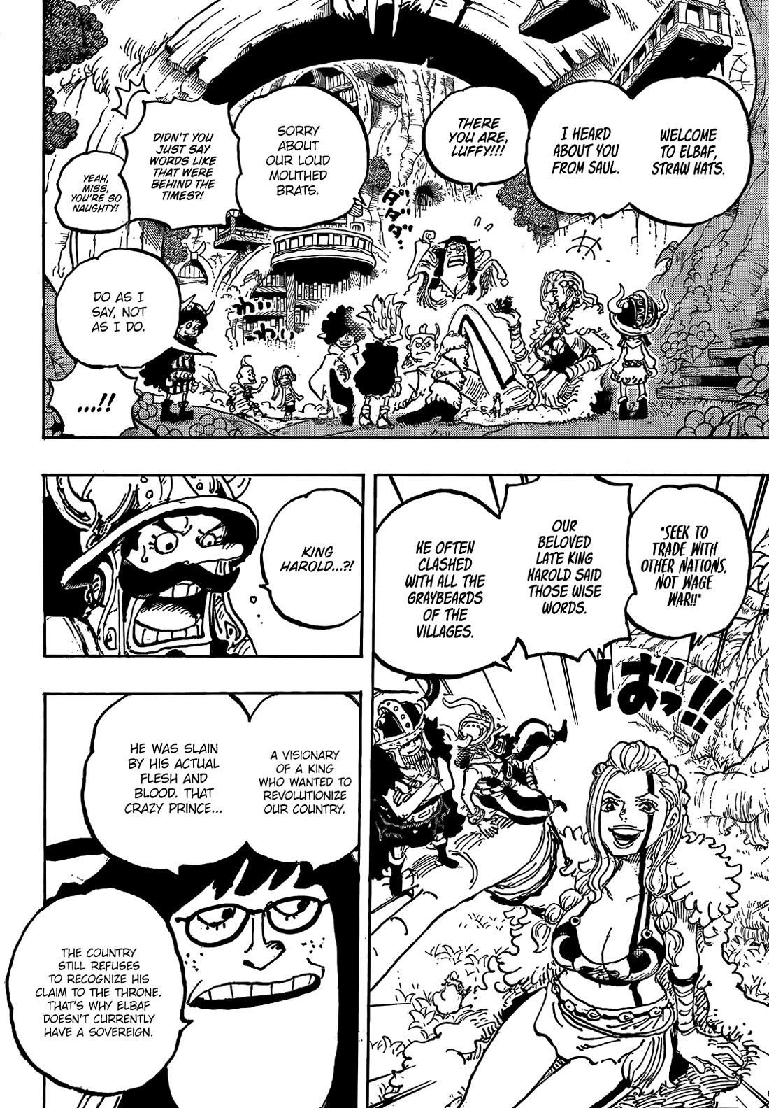 One Piece Chapter 1134 - Page 11 in English