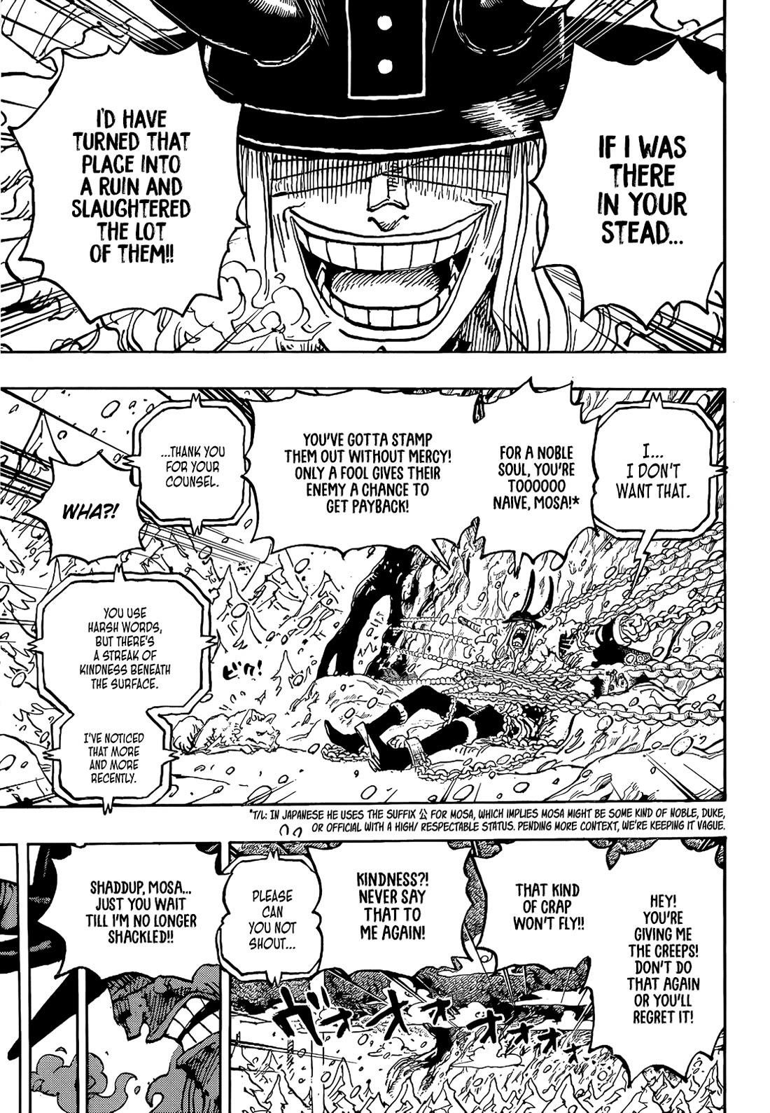 One Piece Chapter 1134 - Page 15 in English