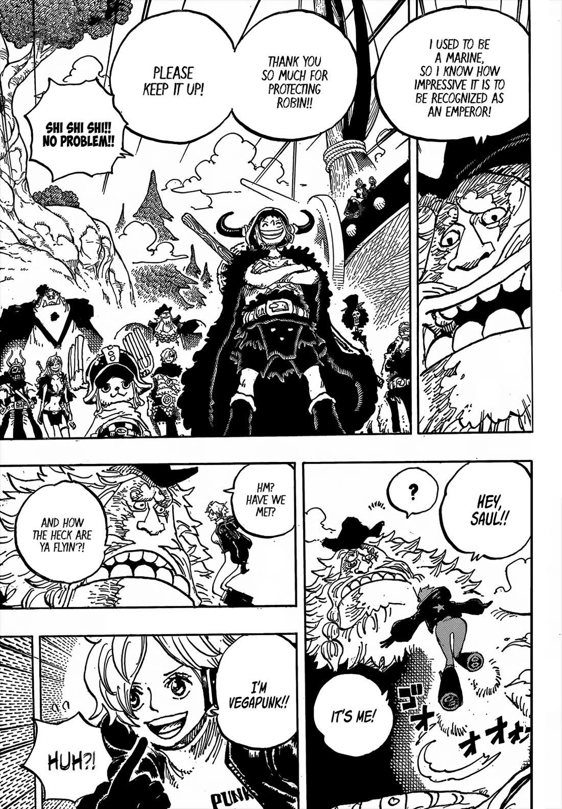 One Piece Chapter 1134 - Page 5 in English