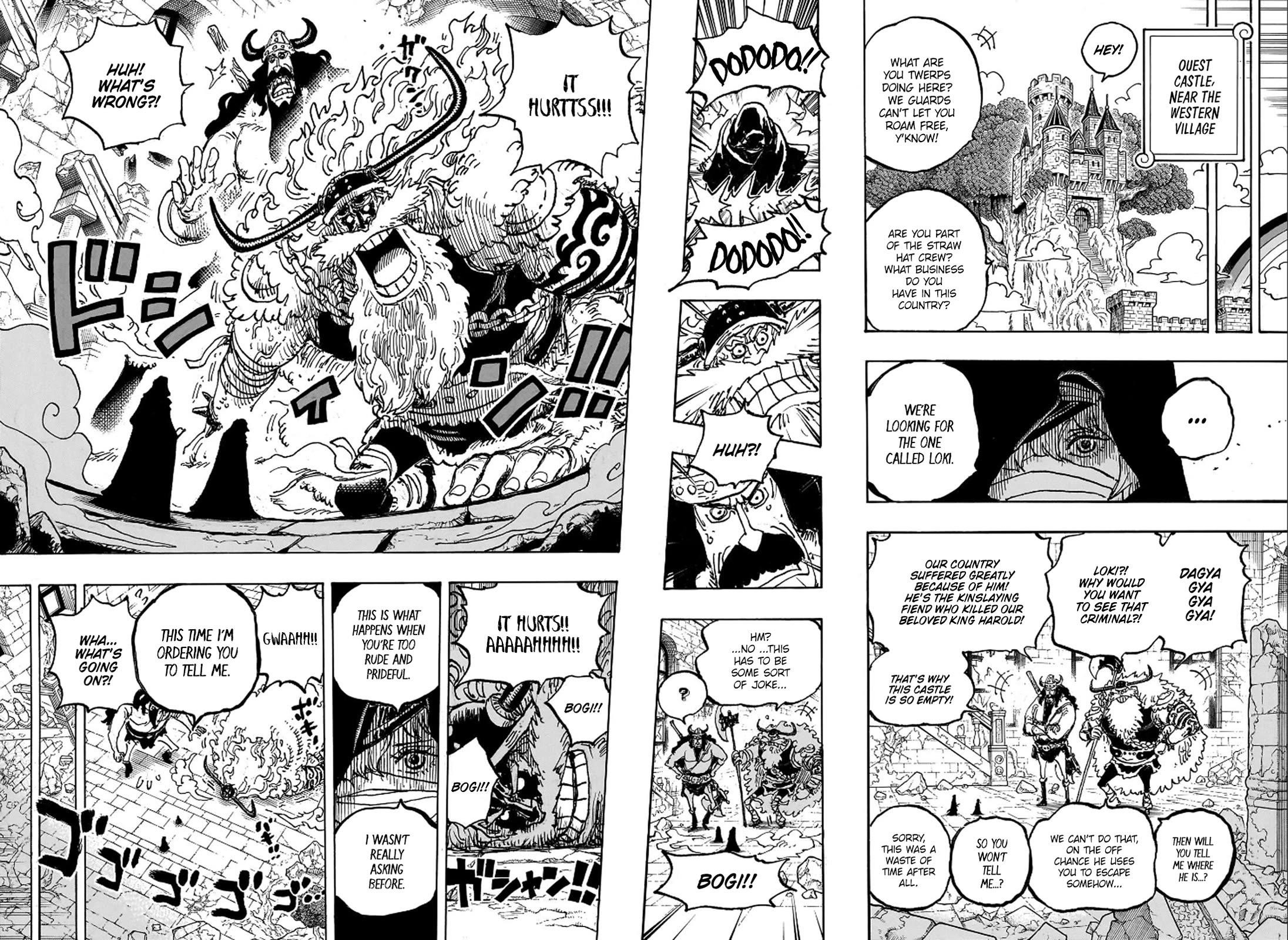 One Piece Chapter 1135 - Page 12 in English