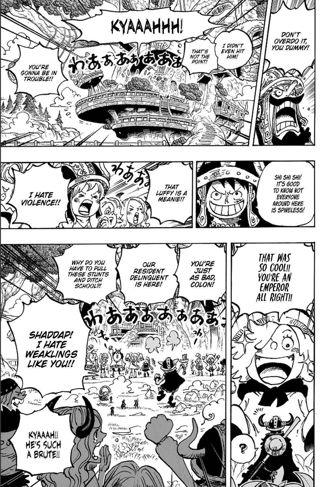 One Piece Chapter 1135 - Page 8 in English