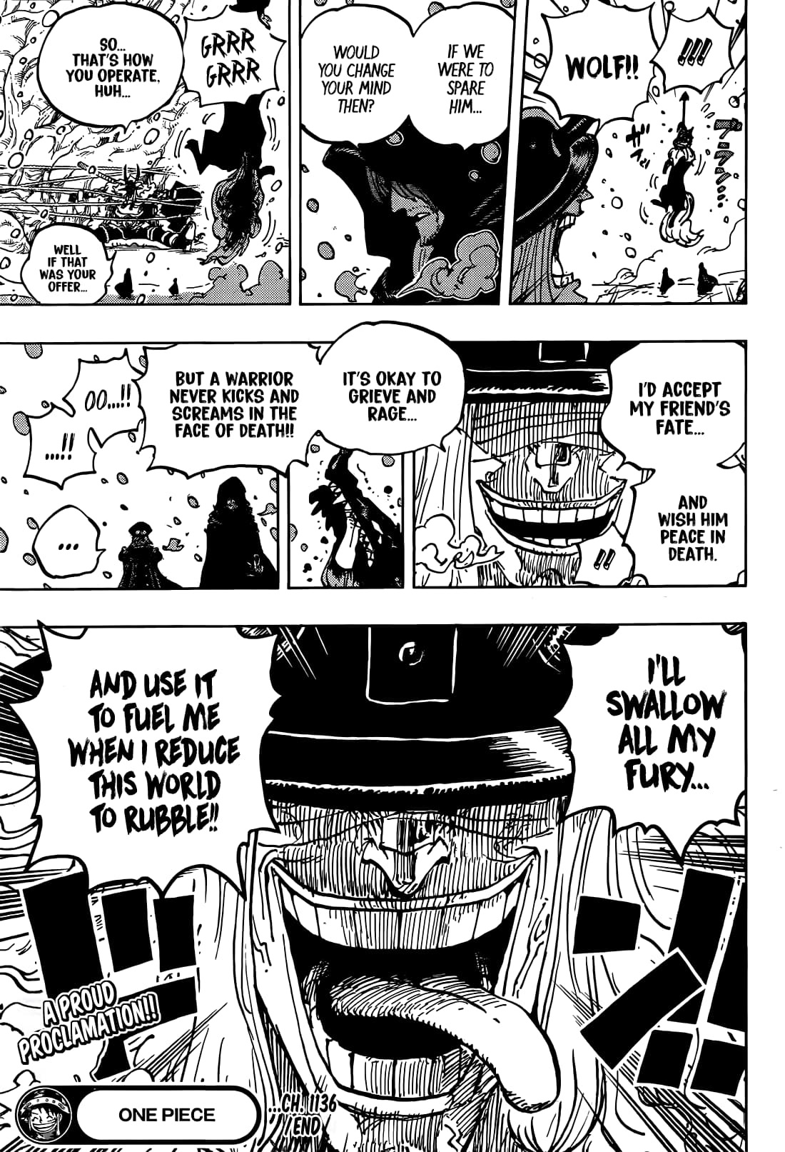 One Piece Chapter 1136 - Page 18 in English