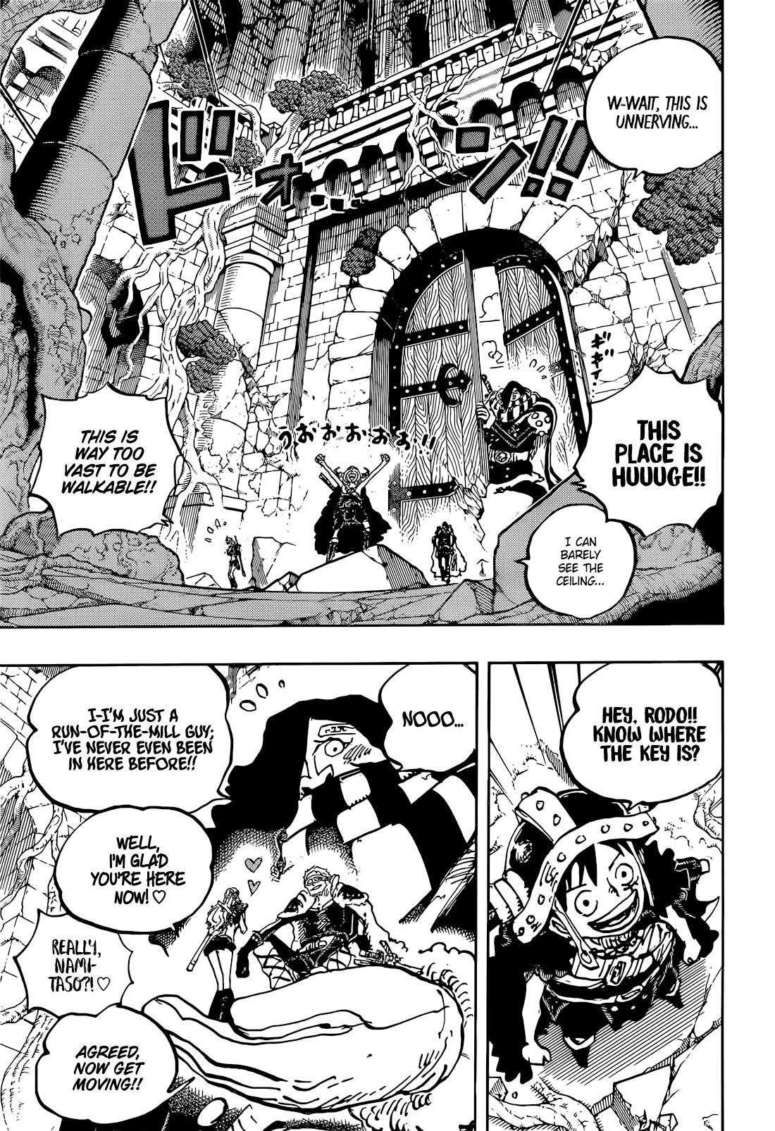 One Piece Chapter 1137 - Page 3 in English