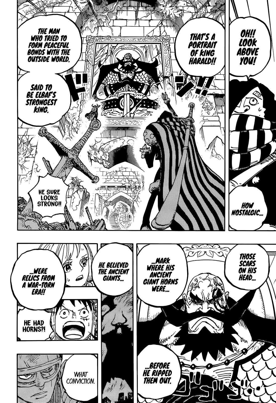 One Piece Chapter 1137 - Page 6 in English