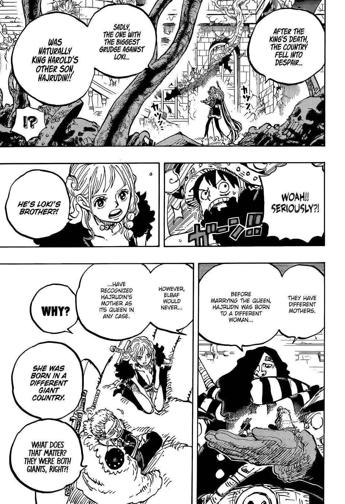 One Piece Chapter 1137 - Page 7 in English