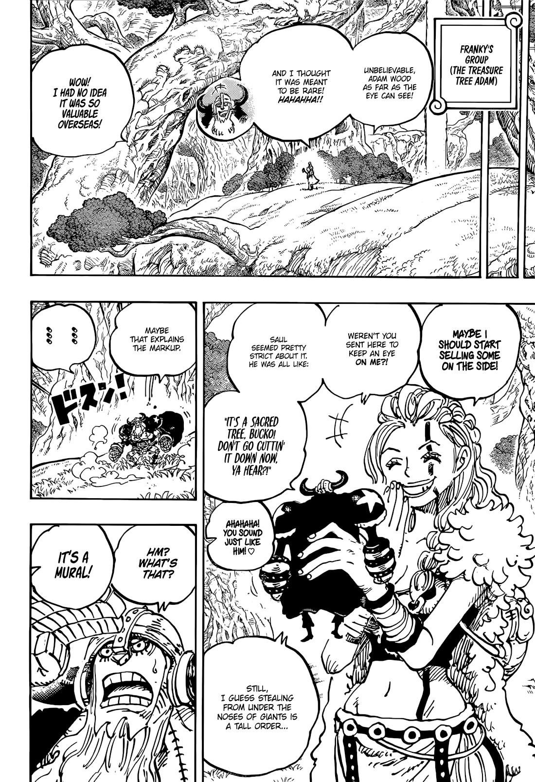One Piece Chapter 1138 - Page 12 in English