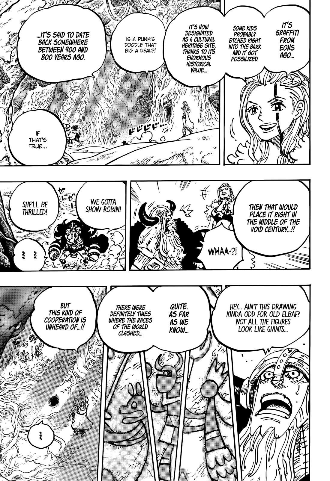 One Piece Chapter 1138 - Page 13 in English