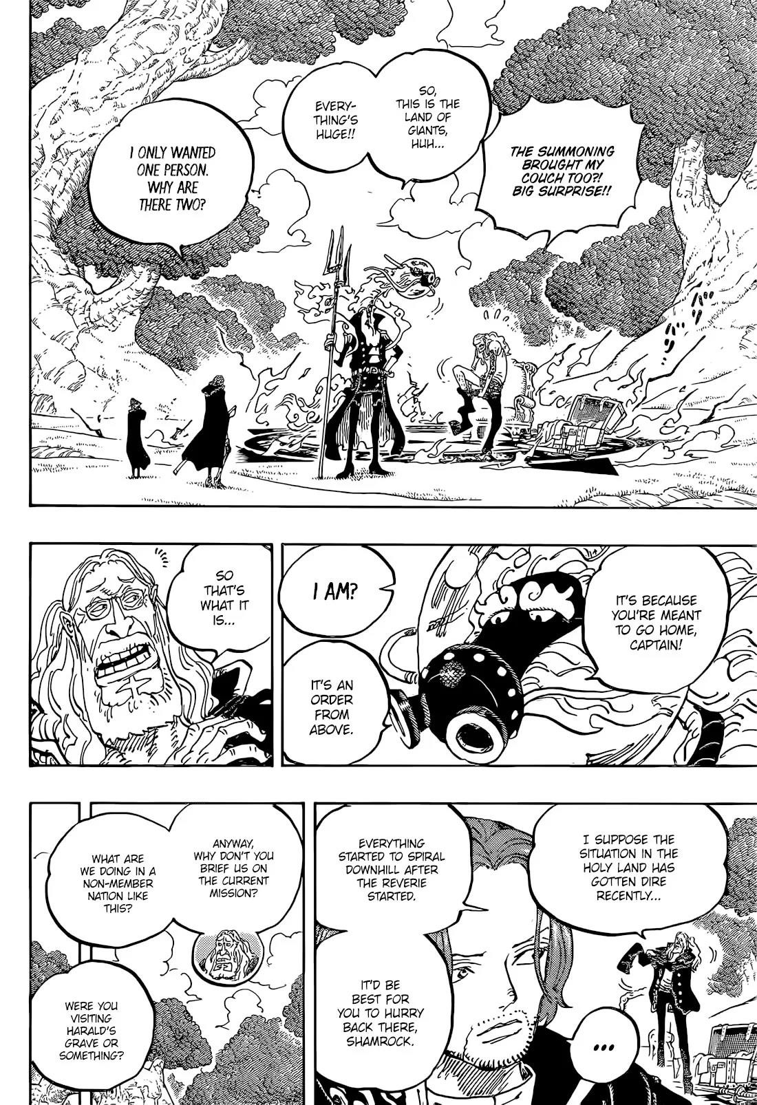 One Piece Chapter 1140 - Page 14 in English