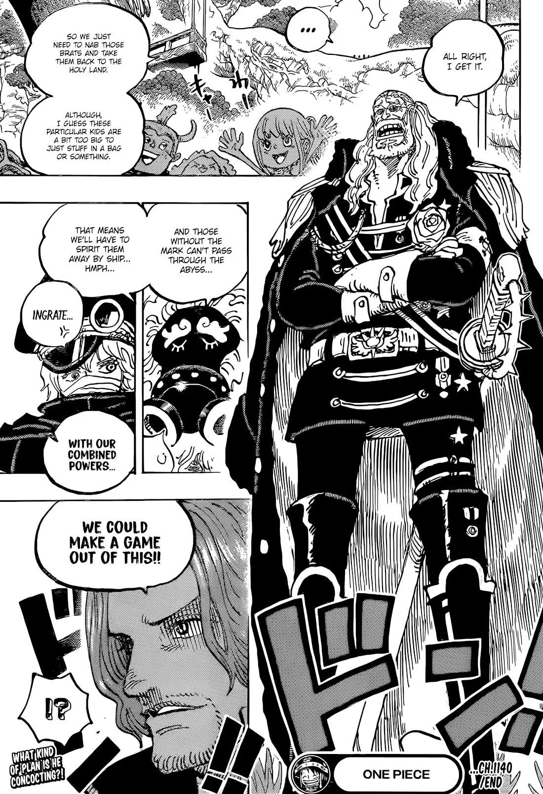 One Piece Chapter 1140 - Page 15 in English