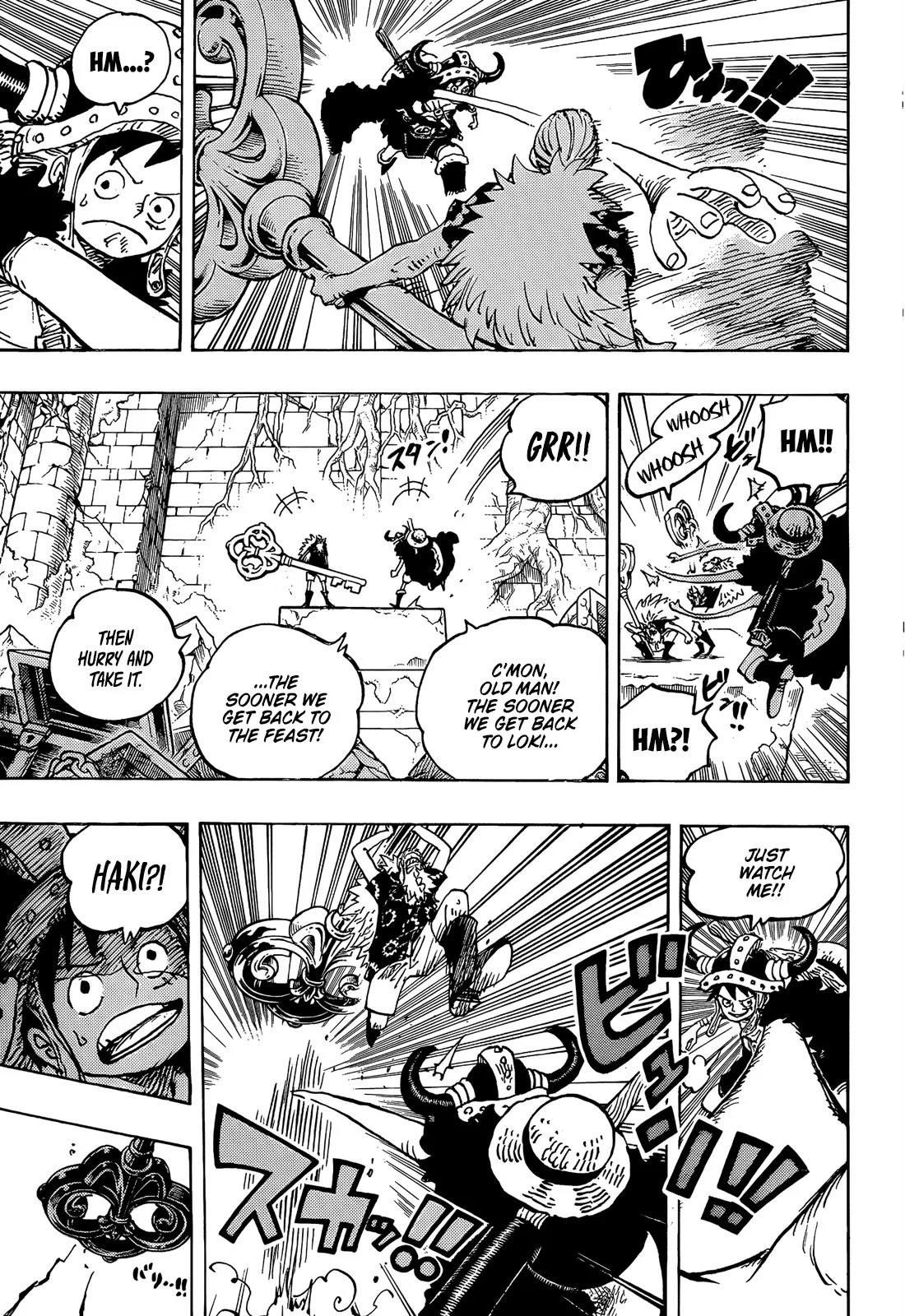One Piece Chapter 1140 - Page 3 in English