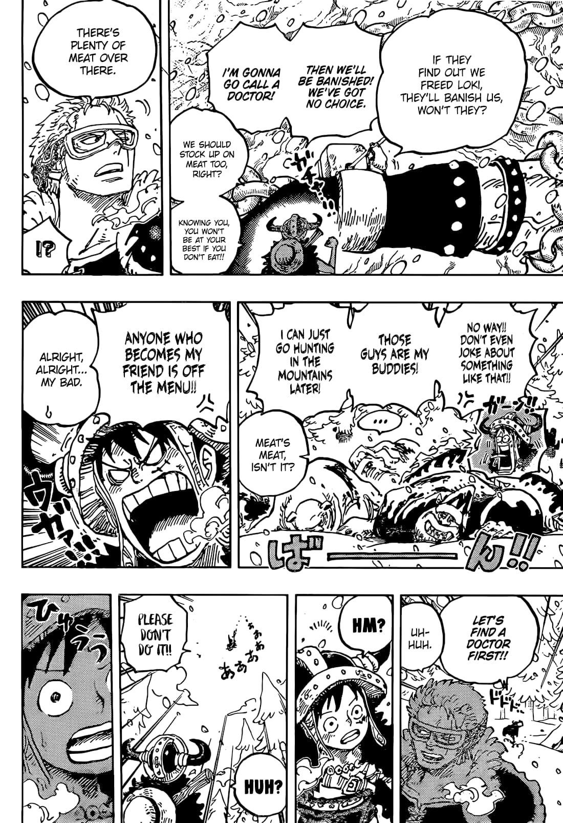 One Piece Chapter 1141 - Page 12 in English
