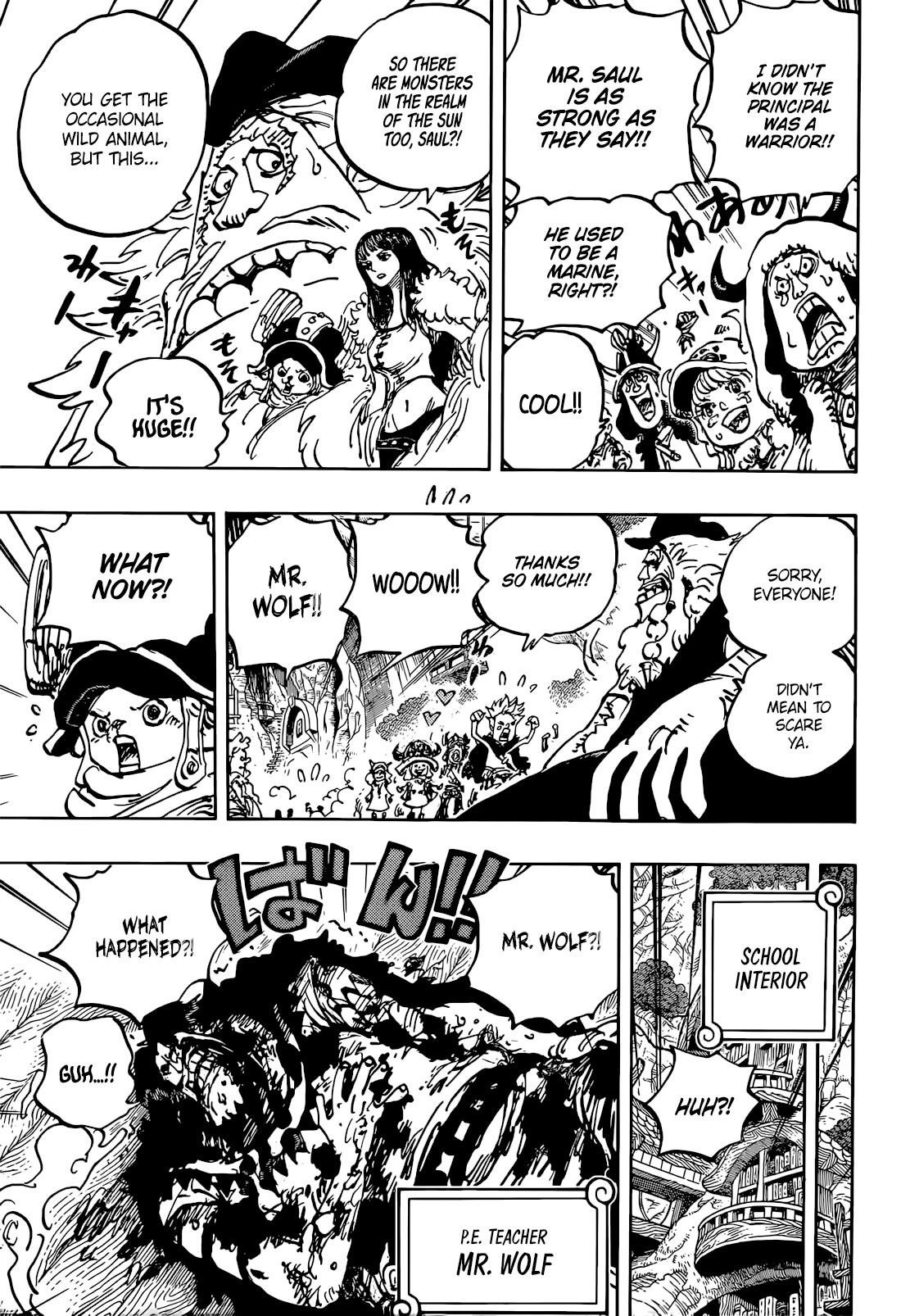One Piece Chapter 1142 - Page 7 in English