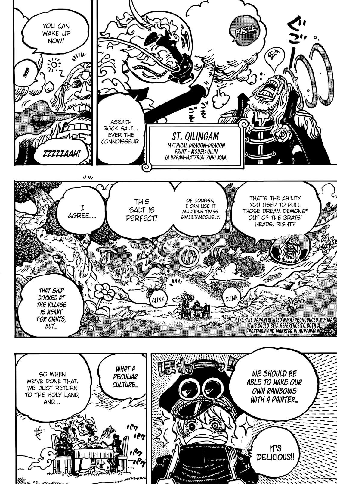 One Piece Chapter 1143 - Page 10 in English
