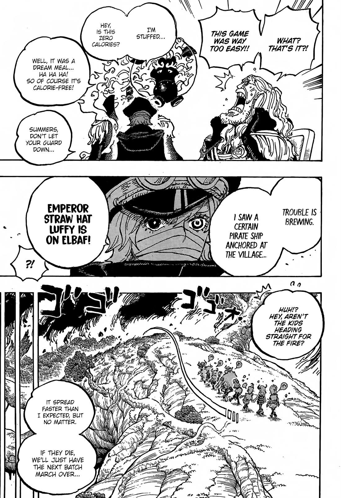 One Piece Chapter 1143 - Page 11 in English