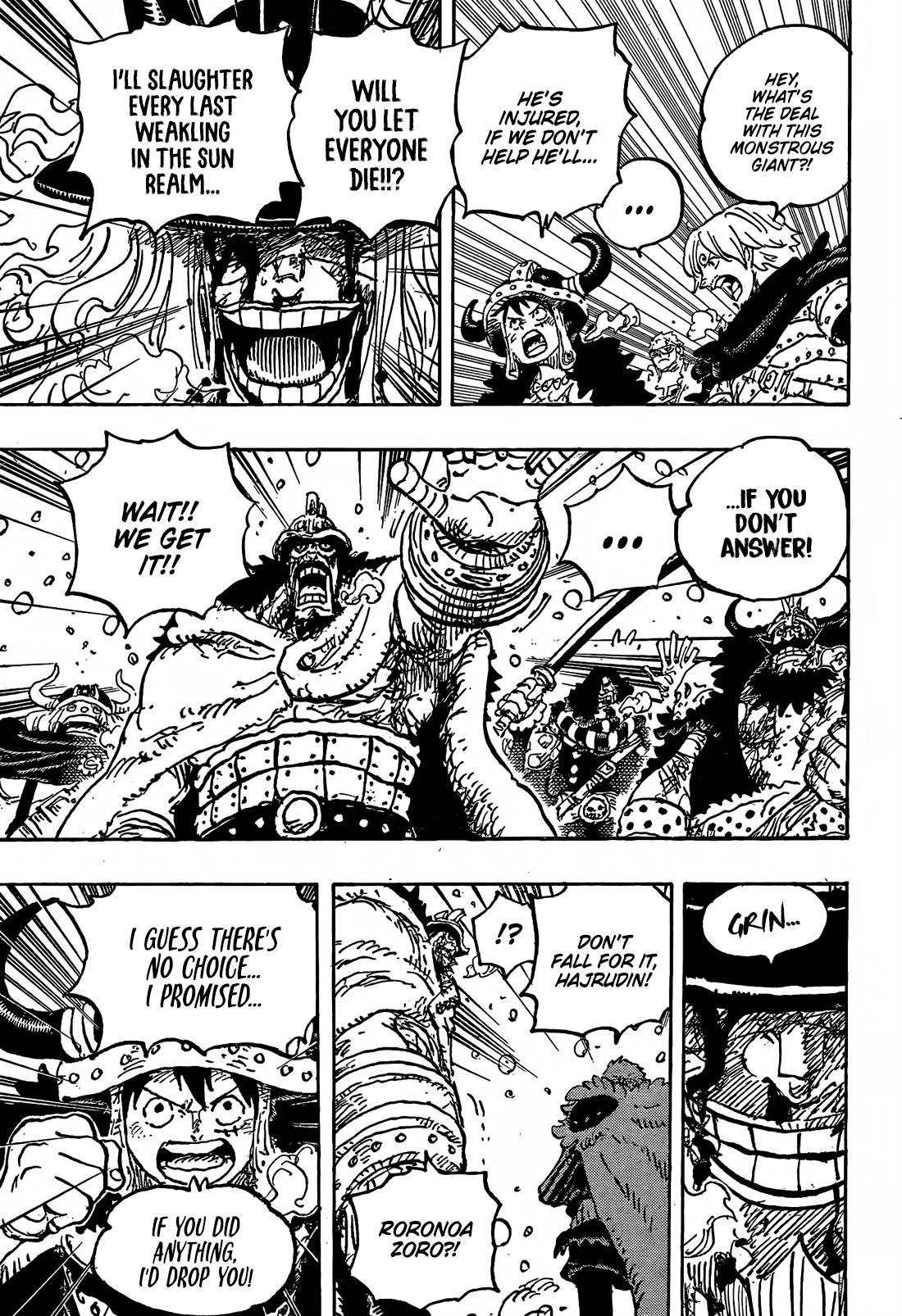 One Piece Chapter 1143 - Page 13 in English