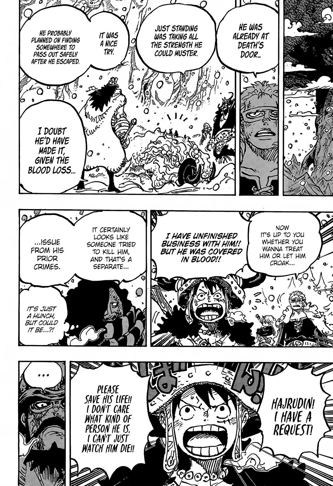 One Piece Chapter 1143 - Page 15 in English