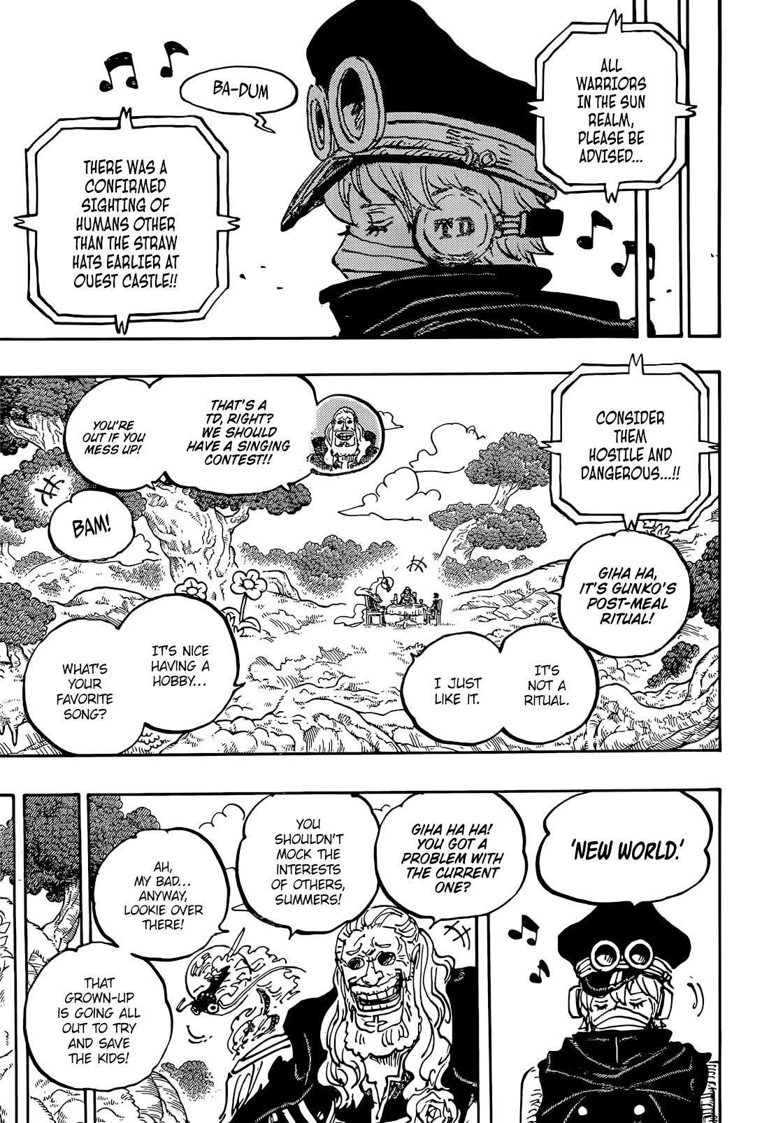 One Piece Chapter 1144 - Page 10 in English
