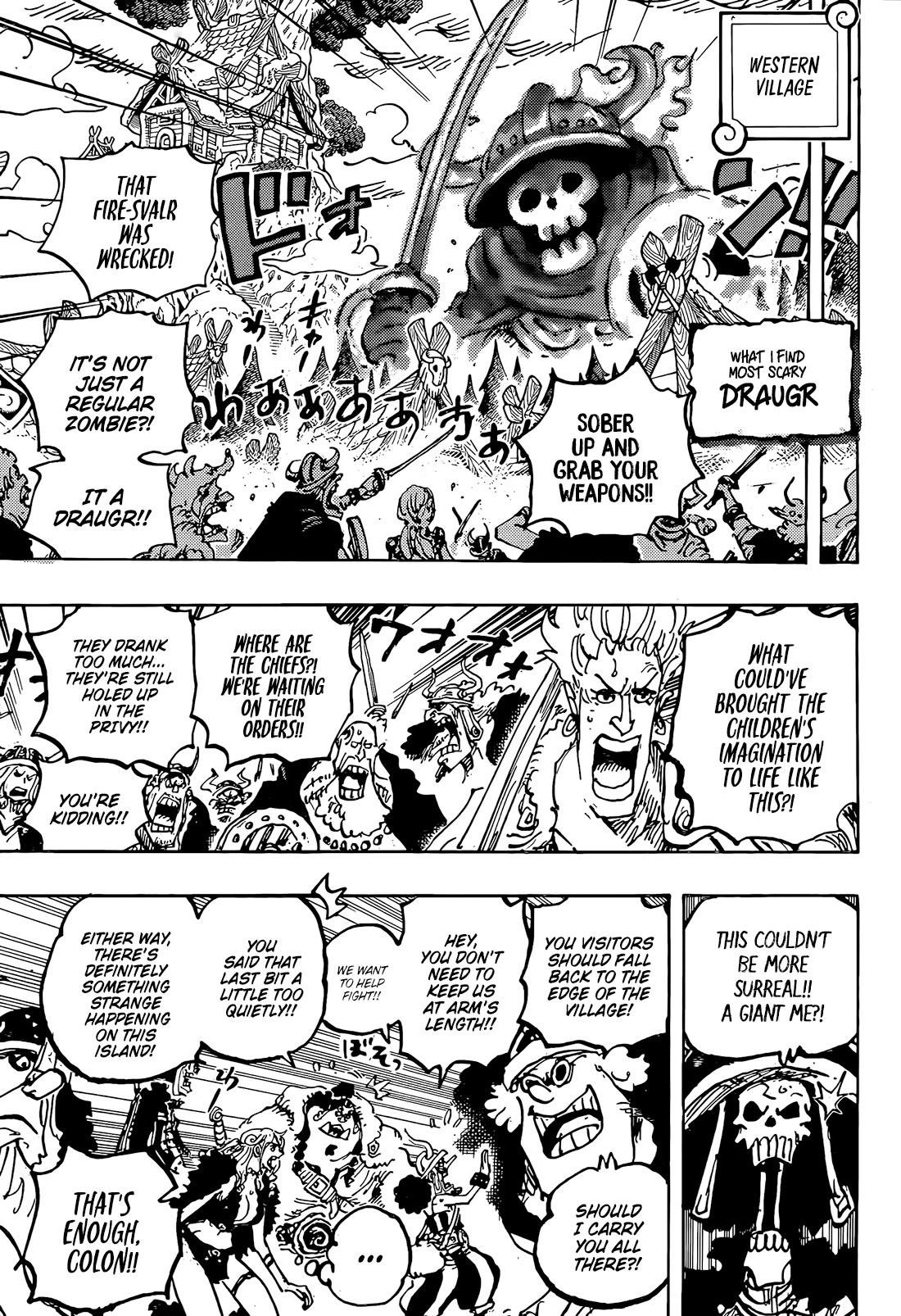 One Piece Chapter 1144 - Page 6 in English