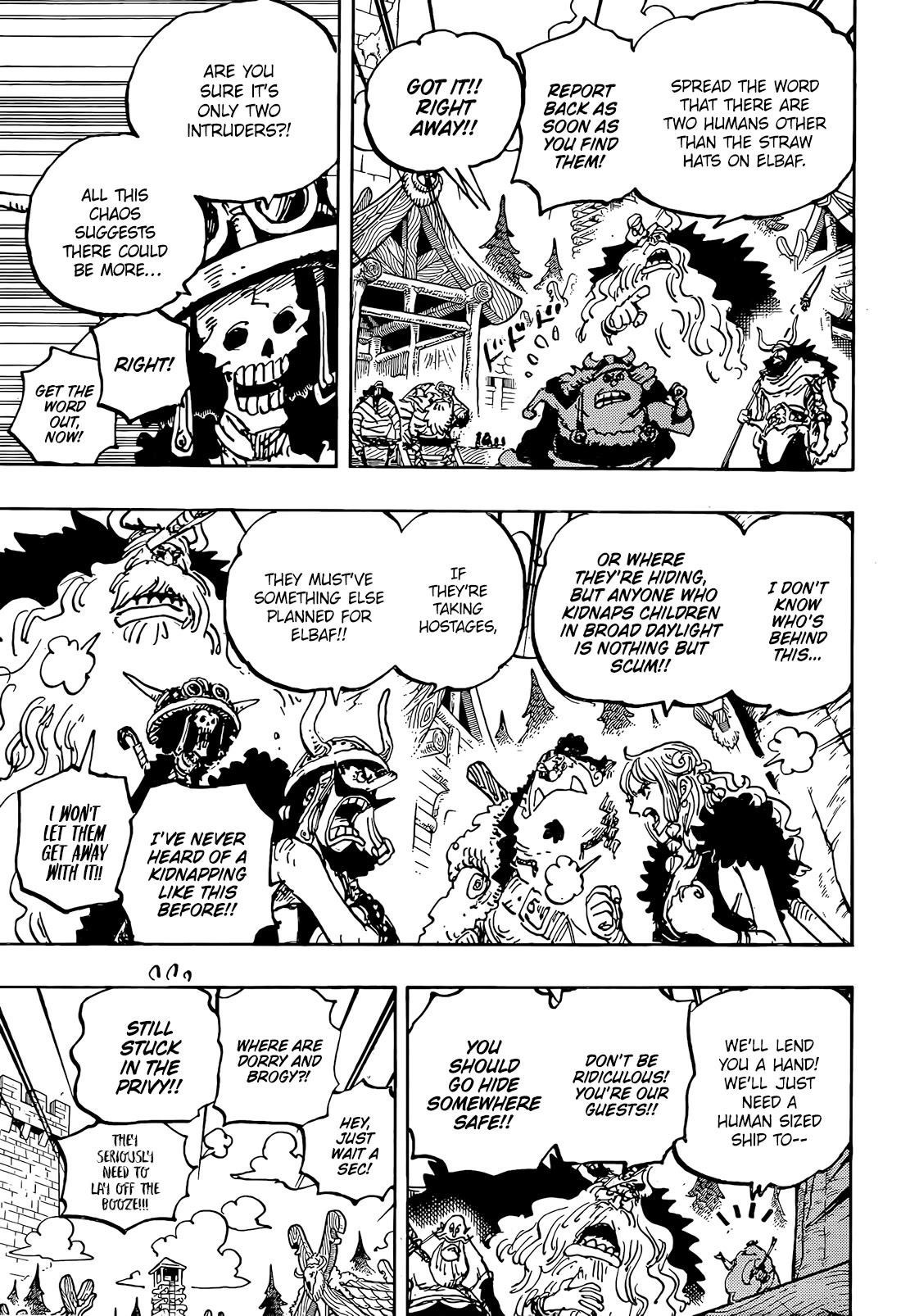 One Piece Chapter 1144 - Page 8 in English