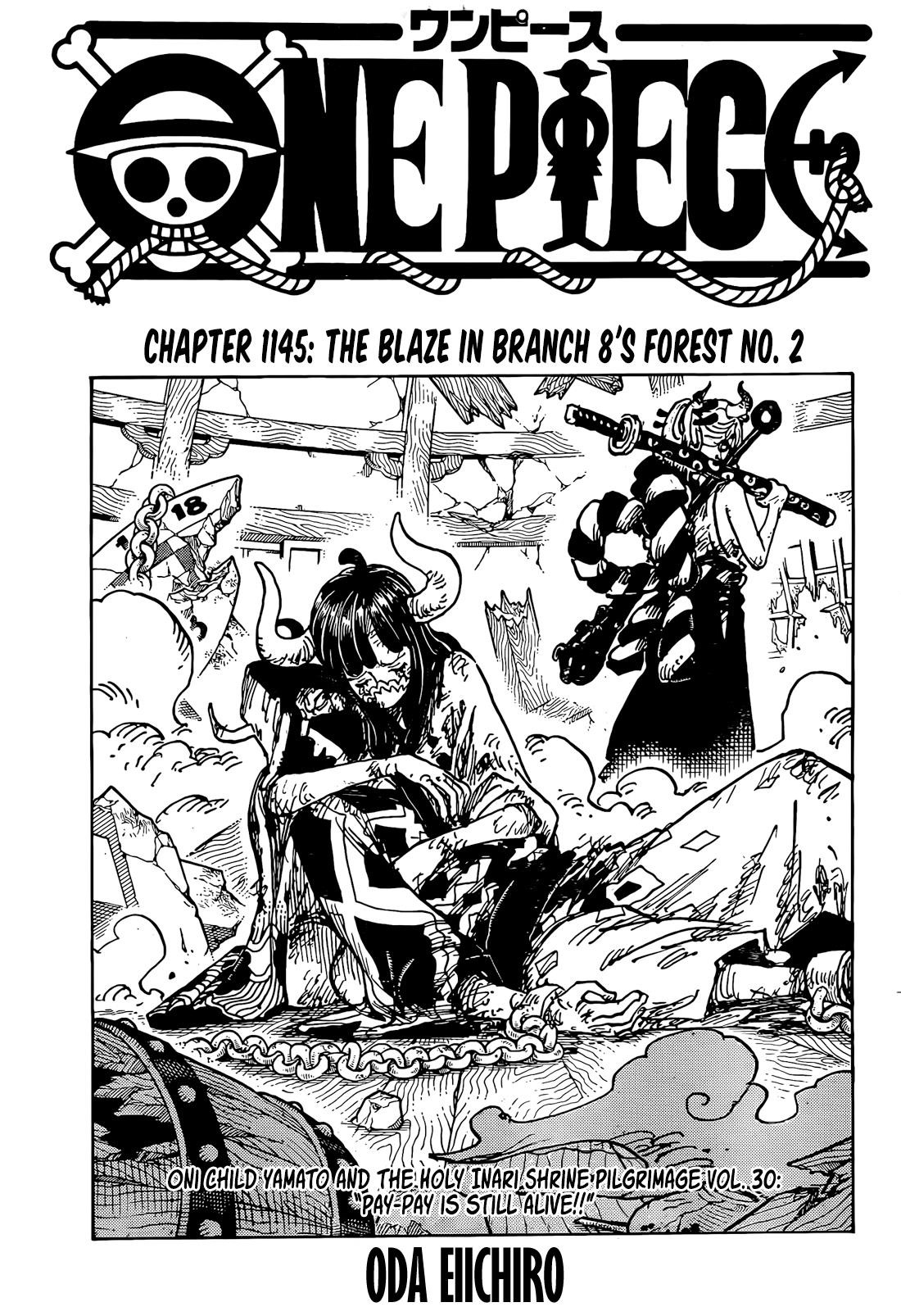 One Piece Chapter 1145 - Page 3 in English