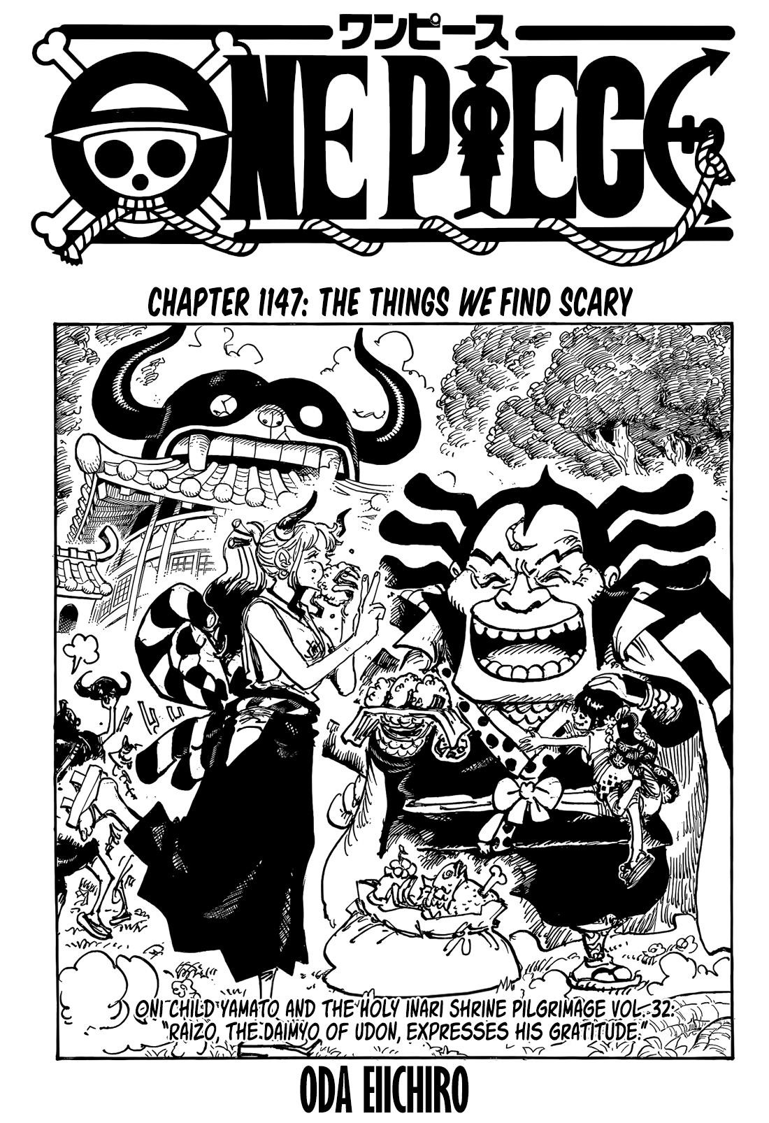 One Piece Chapter 1147 - Page 3 in English