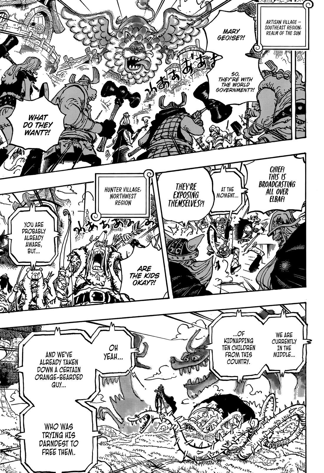One Piece Chapter 1147 - Page 9 in English