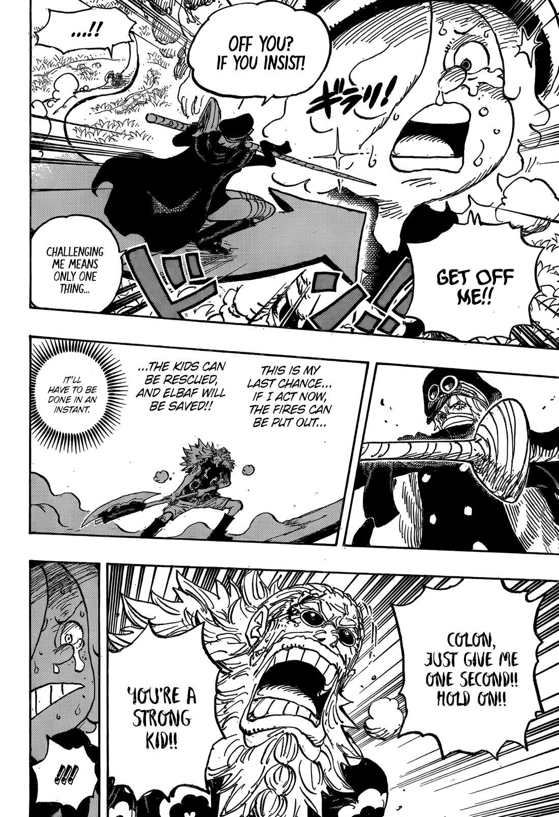 One Piece Chapter 1149 - Page 12 in English