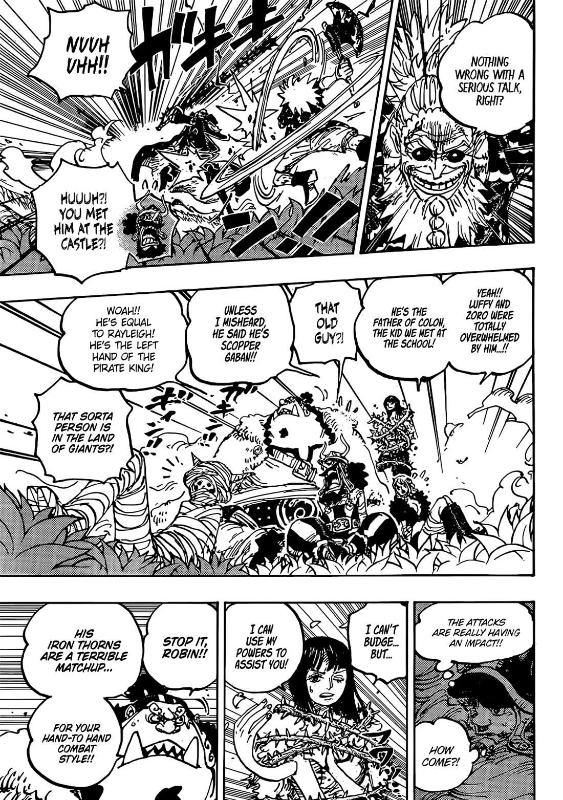 One Piece Chapter 1149 - Page 4 in English