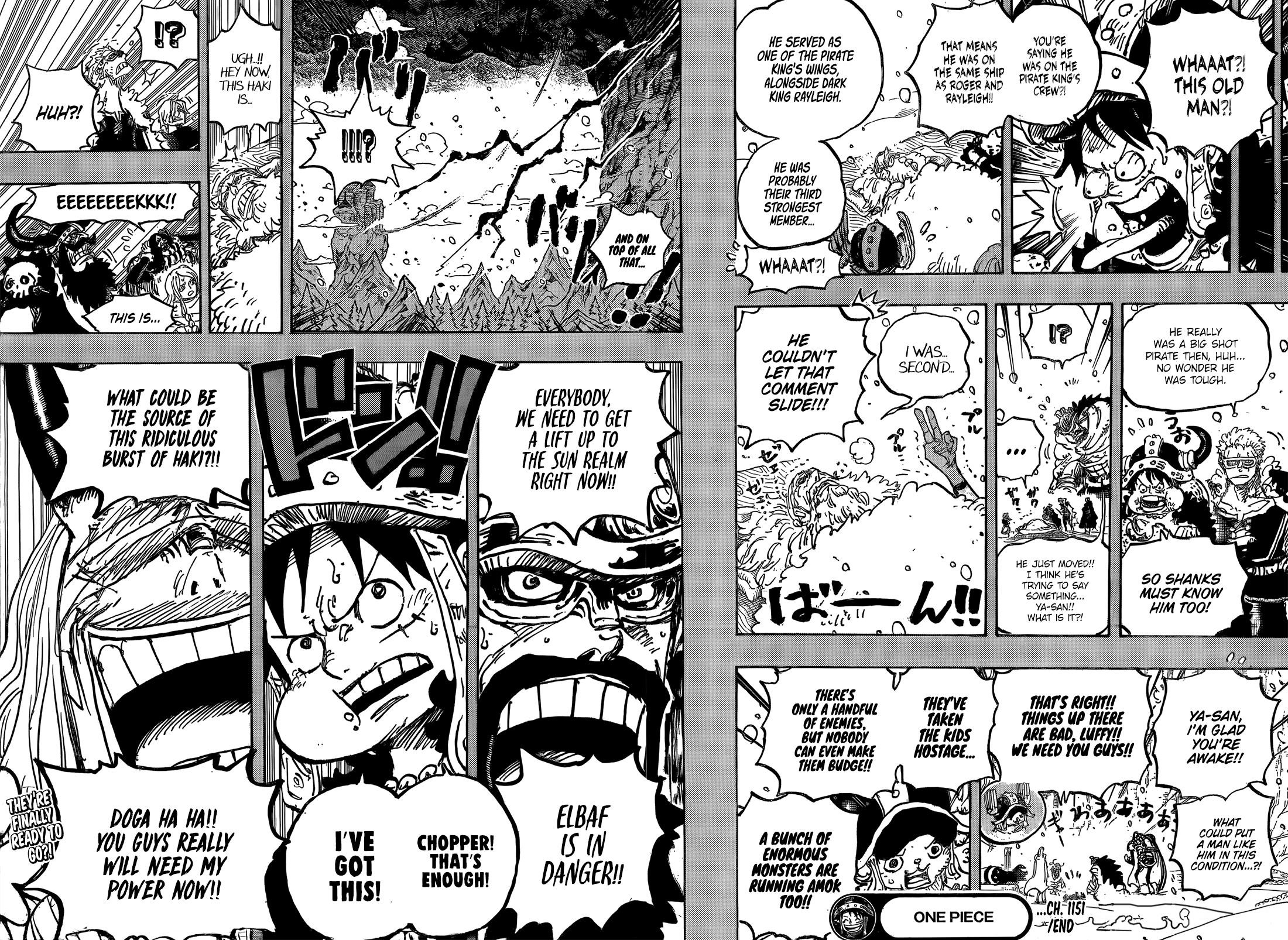 One Piece Chapter 1151 - Page 13 in English