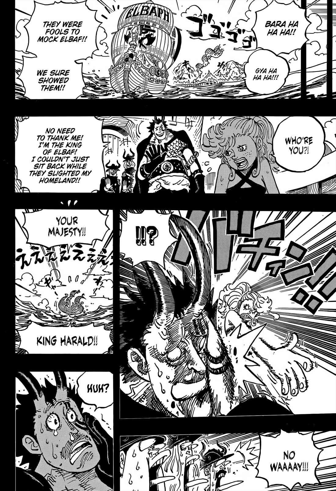One Piece Chapter 1153 - Page 4 in English