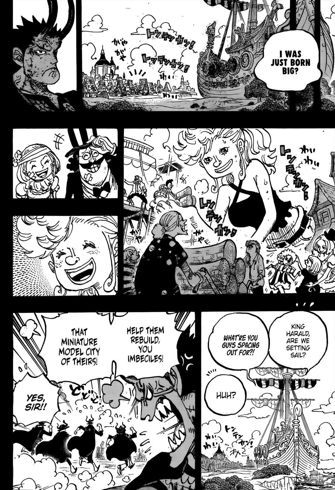One Piece Chapter 1153 - Page 6 in English