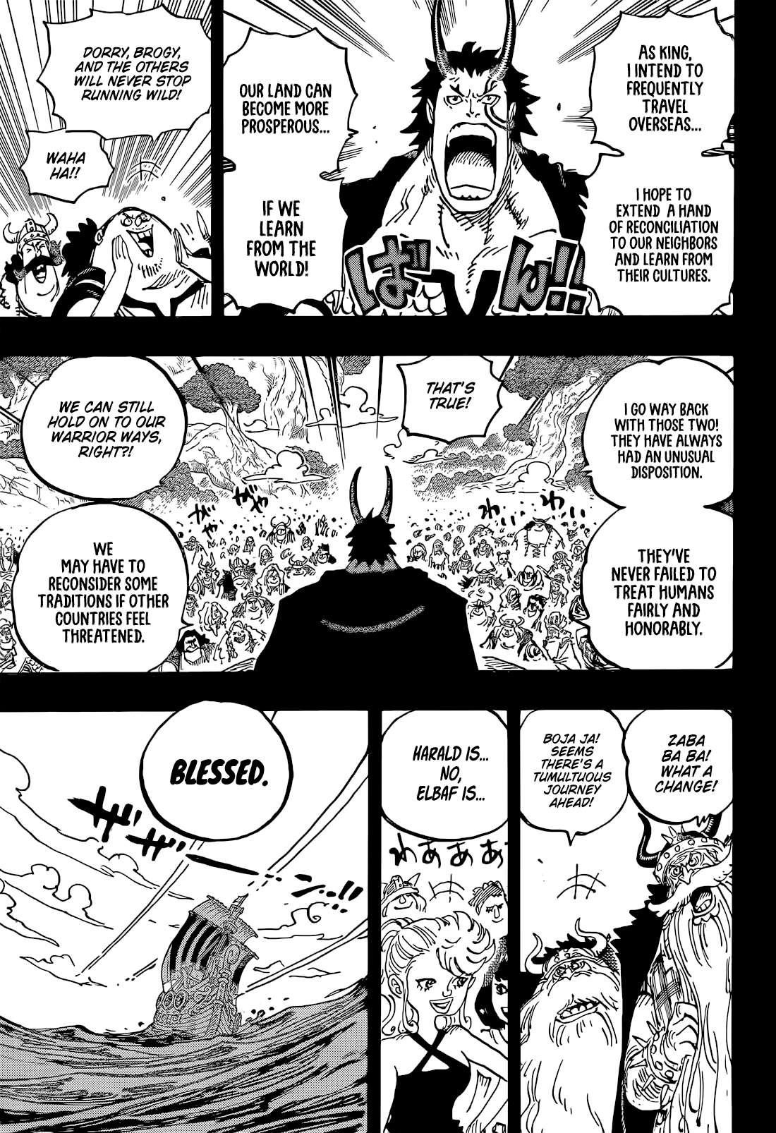 One Piece Chapter 1153 - Page 9 in English