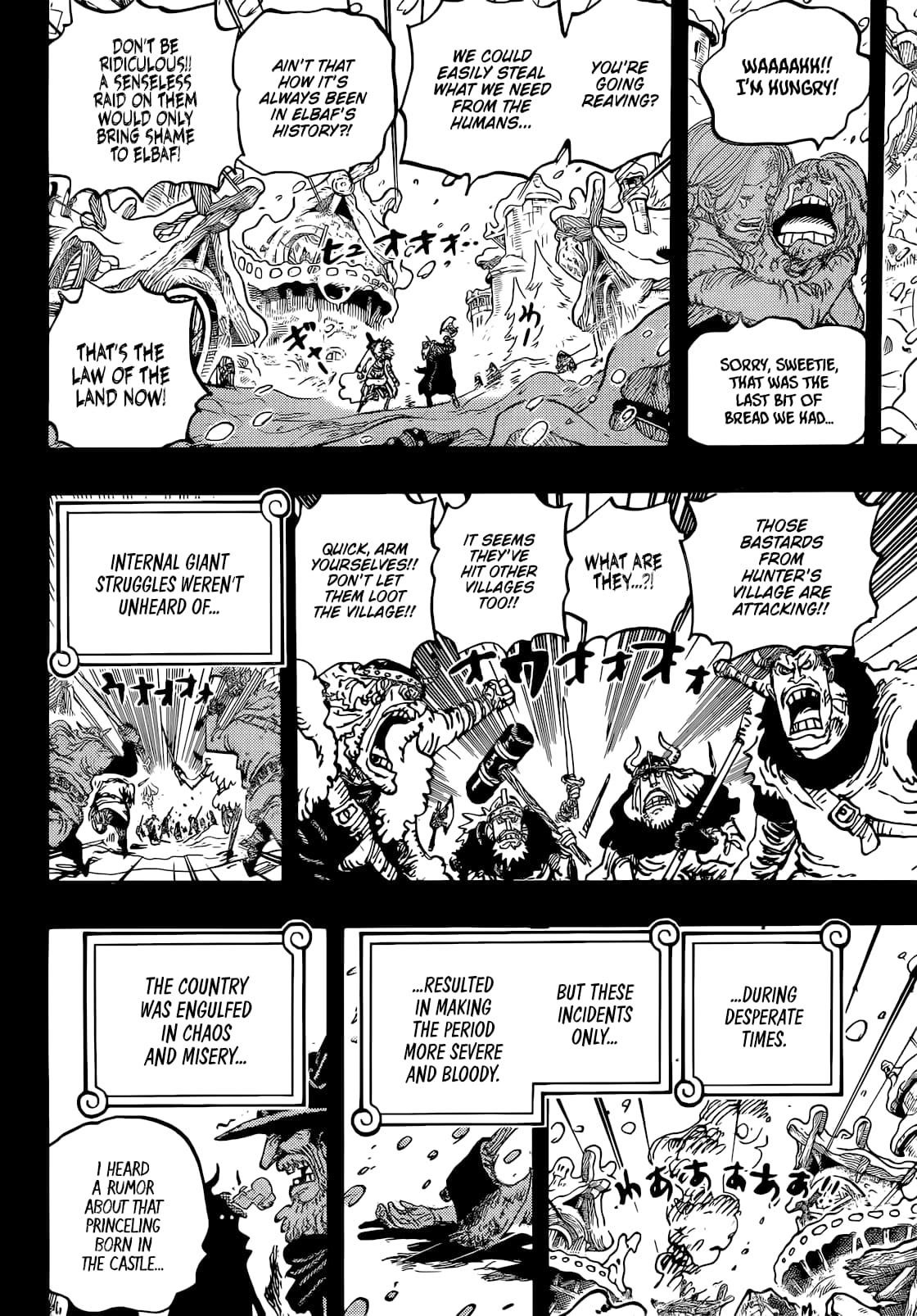 One Piece Chapter 1154 - Page 5 in English
