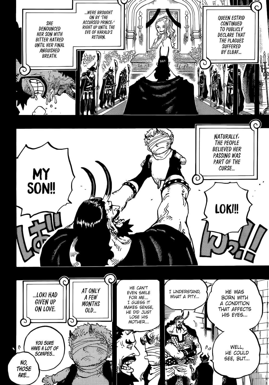 One Piece Chapter 1154 - Page 8 in English