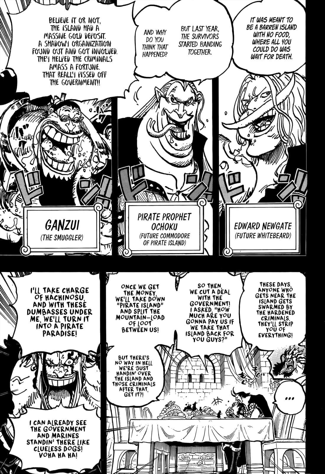 One Piece Chapter 1155 - Page 14 in English